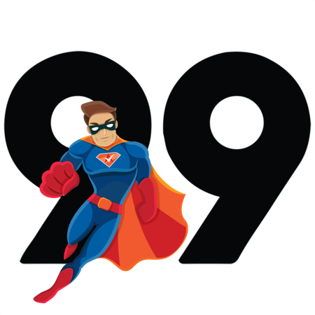 99 logo - Deactivation support service for 99 drivers and gig workers