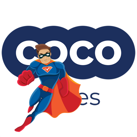 COCO Rides logo - Deactivation support service for COCO Rides drivers and gig workers