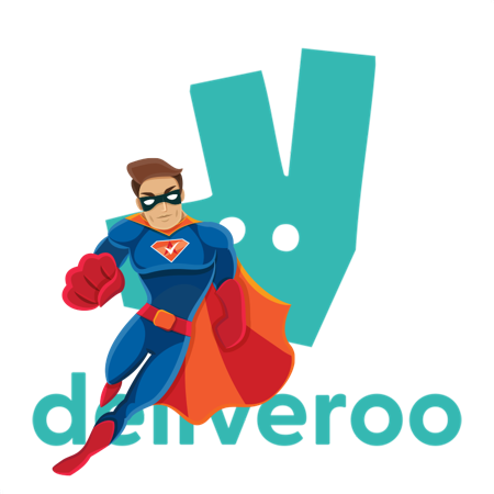 Deliveroo logo - Deactivation support service for Deliveroo drivers and gig workers