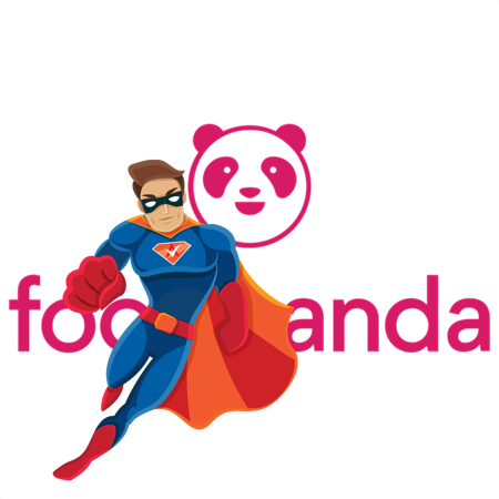 Foodpanda logo - Deactivation support service for Foodpanda drivers and gig workers