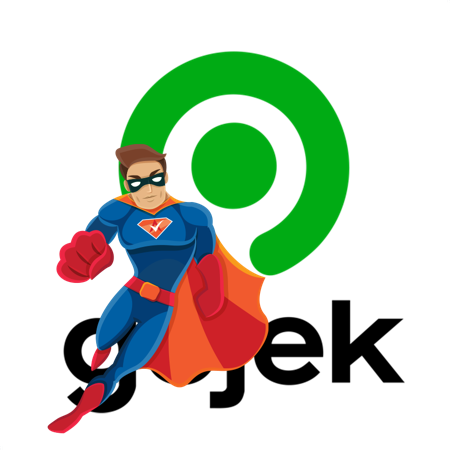 Gojek logo - Deactivation support service for Gojek drivers and gig workers
