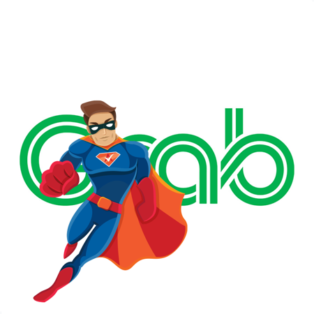 Grab logo - Deactivation support service for Grab drivers and gig workers
