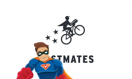 Postmates logo - Deactivation support service for Postmates delivery workers