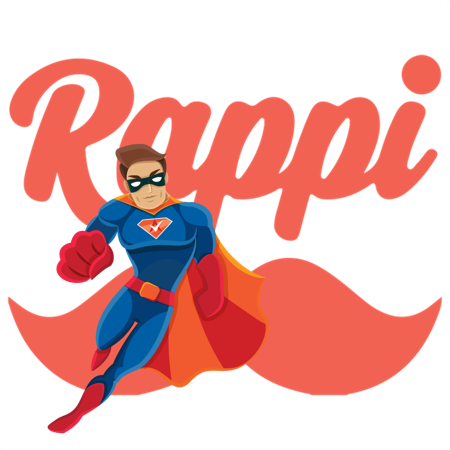 Rappi logo - Deactivation support service for Rappi drivers and gig workers