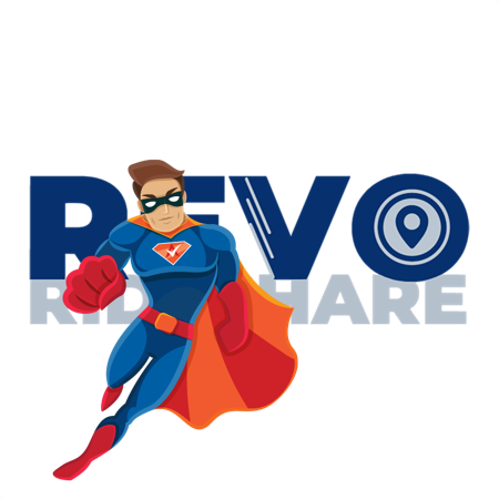 REVO Rideshare logo - Deactivation support service for REVO Rideshare drivers and gig workers