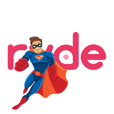 Ryde logo - Deactivation support service for Ryde drivers and gig workers