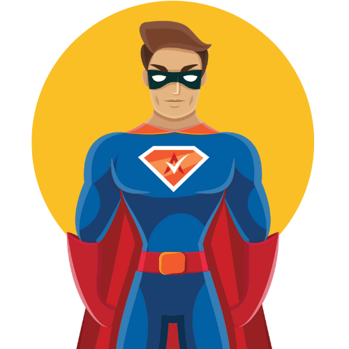 Activation Hero superhero ready to help deactivated LeCab drivers and gig workers
